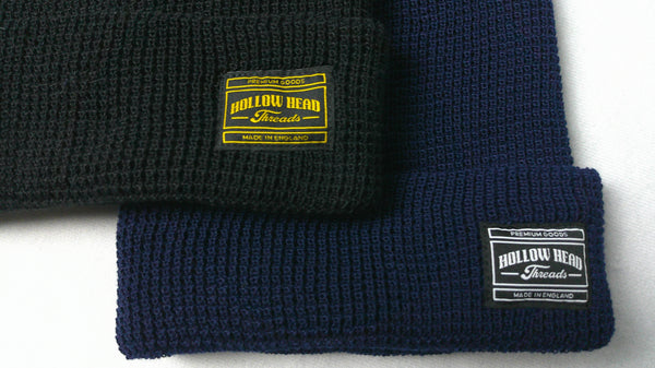 Black Beanie, Navy Beanie, Recycled Beanie