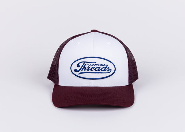 Oval Badge Retro Trucker Cap