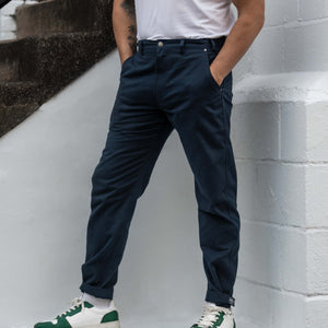 Twill Work Pants, Tabbed Work Pants, Workwear, Work Pants, Sustainable menswear, Cotton Trousers