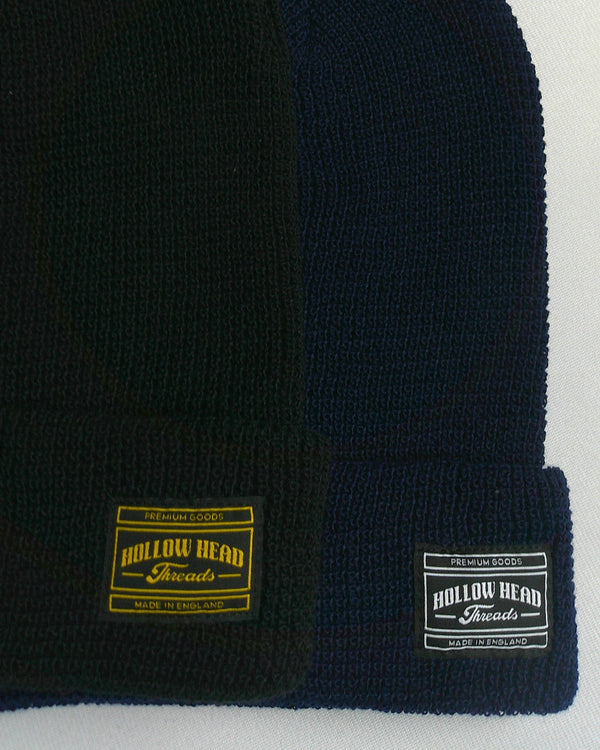 Black Beanie, Navy Beanie